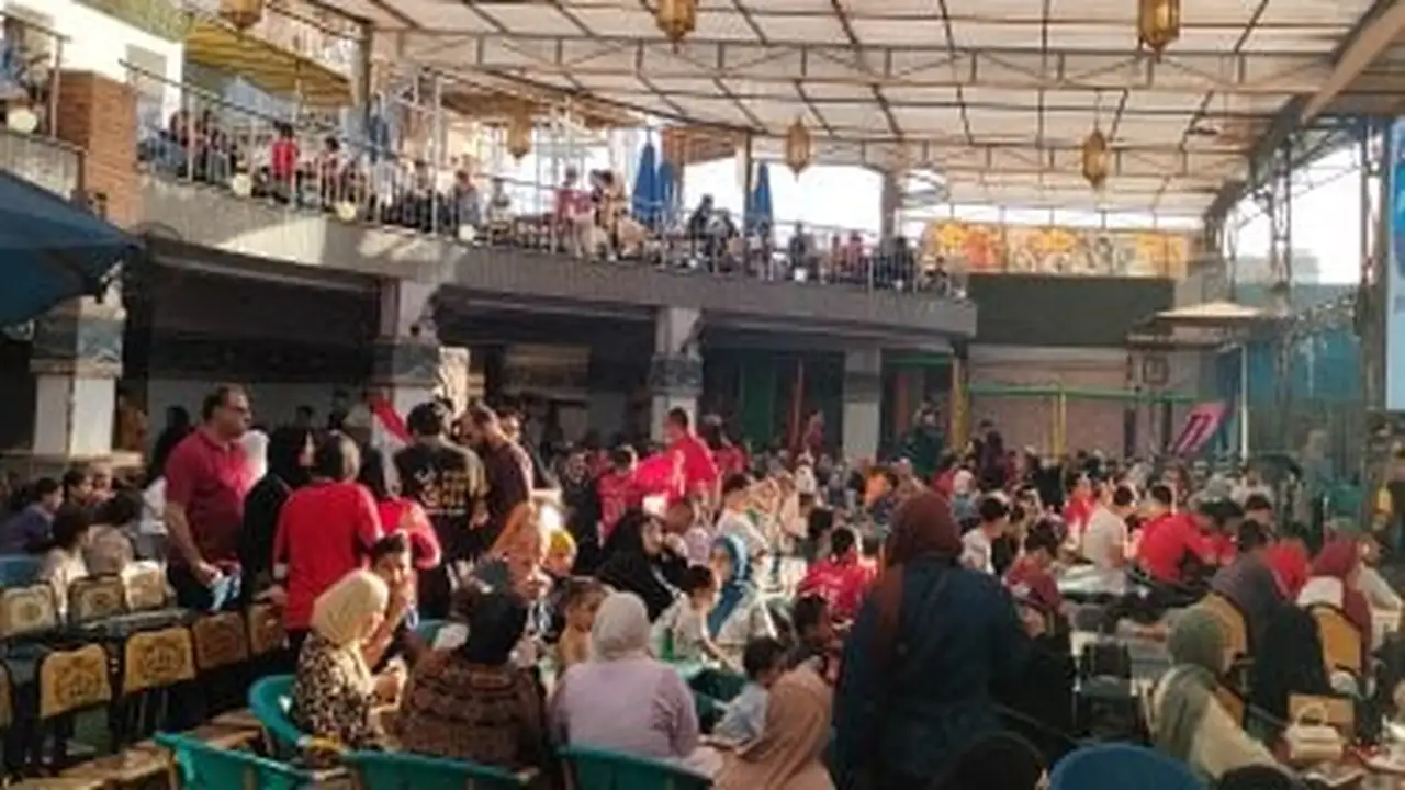 احتفال كبير بالهدف الأول لمصر في مباراة الأرجنتين وسط حماس الجماهير بالغربية